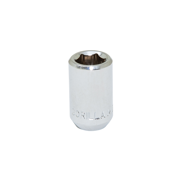 Gorilla Automotive 000000000000020038 HEX SKT ACORN LUG 12-1.50 CHR BULK - Truck Part Superstore