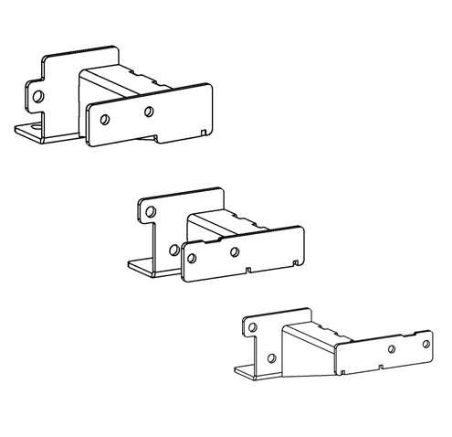 Go Rhino FSD4429TK Dominator Xtreme Frame Slider - MOUNTING BRACKETS ONLY - Double Cab Only - Truck Part Superstore