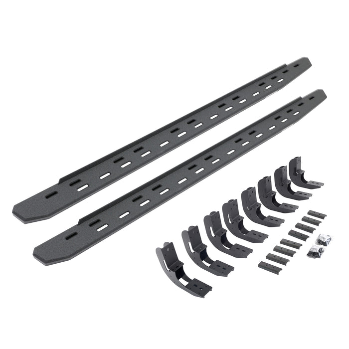 Go Rhino 69604880ST RB30 Slim Line Running Boards with Mounting Bracket Kit - Truck Part Superstore