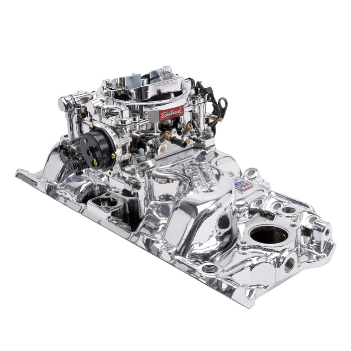 Edelbrock 20614 Engine Intake Manifold / Carburetor Kit - Truck Part Superstore