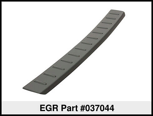 EGR BP037044 EGR Rear Bumper Protector-Made in the USA. - Truck Part Superstore