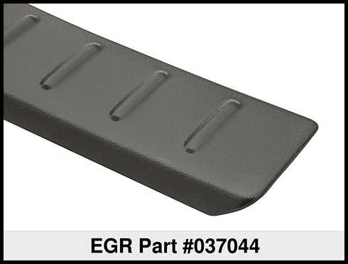 EGR BP037044 EGR Rear Bumper Protector-Made in the USA. - Truck Part Superstore