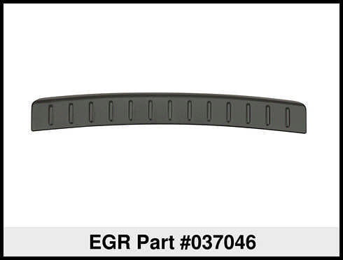 EGR BP037046 EGR Rear Bumper Protector-Made in the USA. - Truck Part Superstore