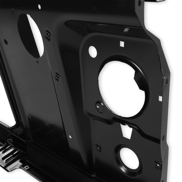 Holley 04-237 Premium Radiator Support; Black; EDP Coated; - Truck Part Superstore