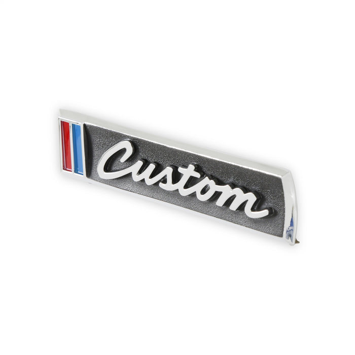 Holley 04-576 Door Emblem; Incl. Mounting Hardware; Custom; Pair; - Truck Part Superstore