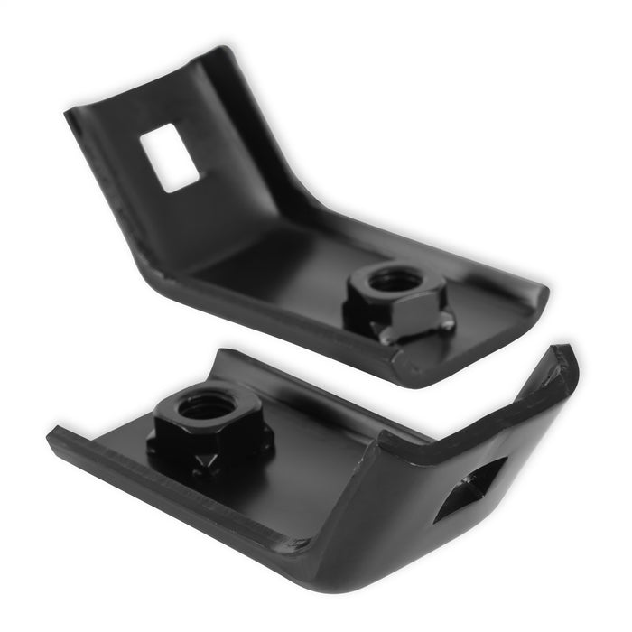 Holley 04-680 Holley Classic Truck Bumper Bracket; Front; Black; - Truck Part Superstore