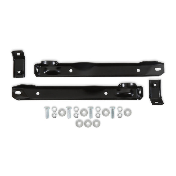 Holley 04-681 Holley Classic Truck Bumper Bracket; Front; Black; - Truck Part Superstore