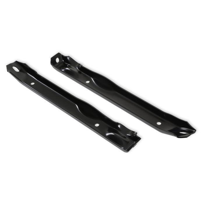 Holley 04-681 Holley Classic Truck Bumper Bracket; Front; Black; - Truck Part Superstore