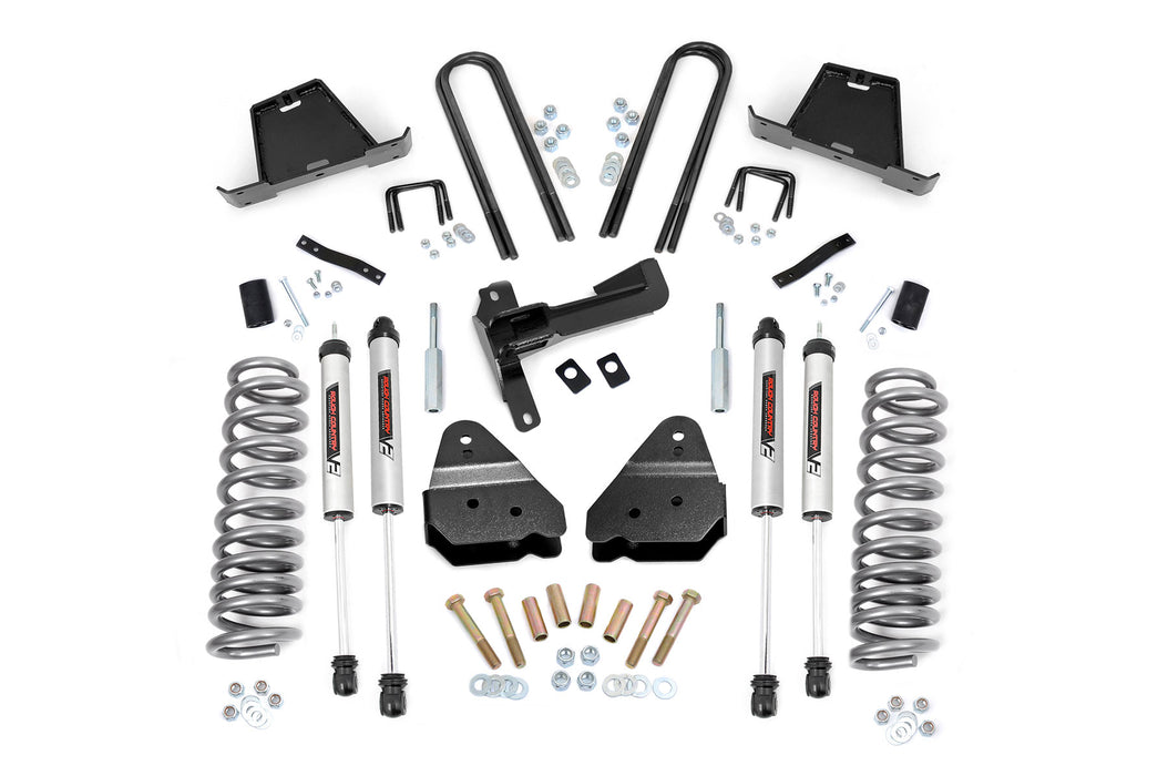 Rough Country 47970 4.5 Inch Lift Kit - V2 - Ford Super Duty 4WD (2005-2007) - Truck Part Superstore