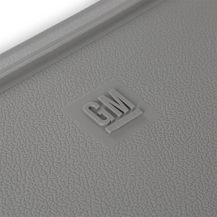 Holley 05-100GR Holley Classic Truck Floor Mat; Light Gray; Rubber PVC; Sold In Sets; - Truck Part Superstore