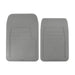 Holley 05-200GR Holley Classic Truck Floor Mat; Light Gray; Rubber PVC; Sold In Sets; - Truck Part Superstore