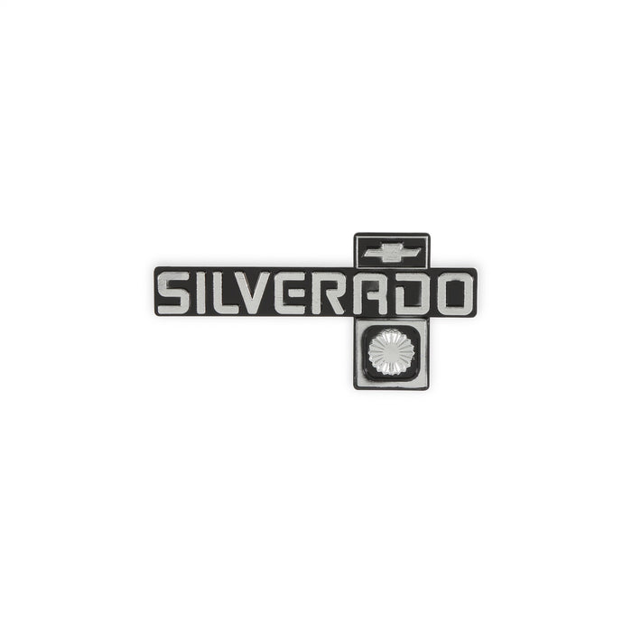 Holley 05-203 Dashboard Emblem; Incl. Mounting Hardware; Silverado; - Truck Part Superstore