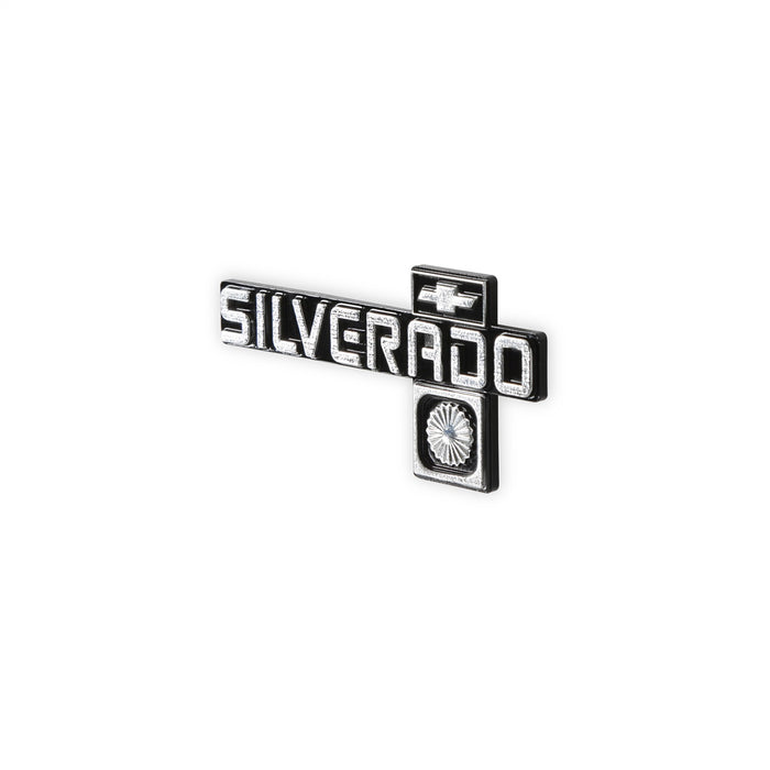 Holley 05-203 Dashboard Emblem; Incl. Mounting Hardware; Silverado; - Truck Part Superstore