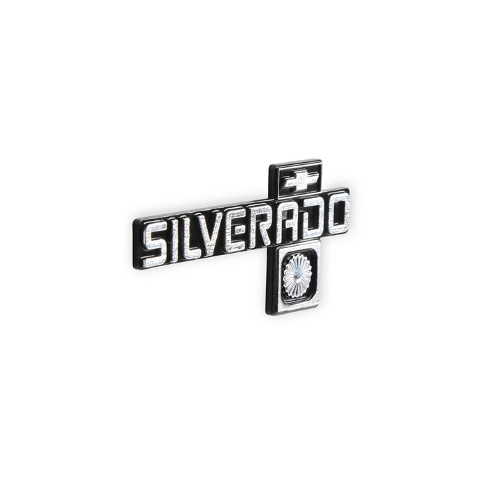 Holley 05-203 Dashboard Emblem; Incl. Mounting Hardware; Silverado; - Truck Part Superstore