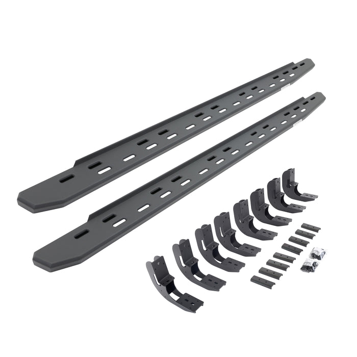 Go Rhino 69604880SPC RB30 Slim Line Running Boards with Mounting Bracket Kit - Truck Part Superstore