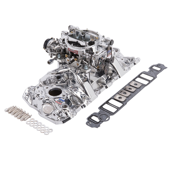 Edelbrock 20234 Engine Intake Manifold / Carburetor Kit - Truck Part Superstore