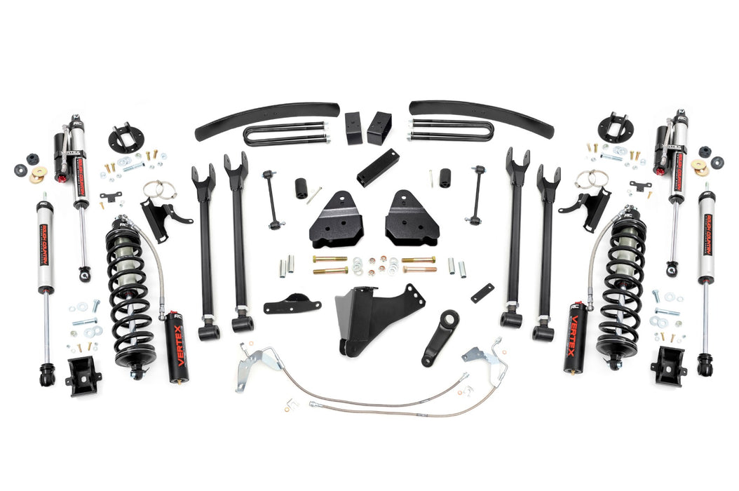Rough Country 58459 6 Inch Lift Kit - Diesel - 4 Link - C/O Vertex - Ford Super Duty (08-10) - Truck Part Superstore