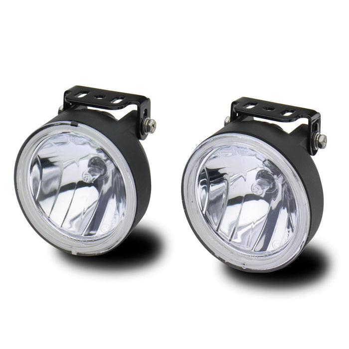Westin 09-0105 Driving Light Round; Small; 4 in. x 2.75 in.; - Truck Part Superstore