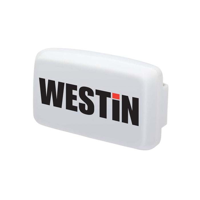 Westin 09-0405C Driving Light Cover; Rectangle; Large; White; - Truck Part Superstore