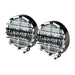 Westin 09-0500 Off-Road Light; 6 in.; w/Grid; Chrome; - Truck Part Superstore