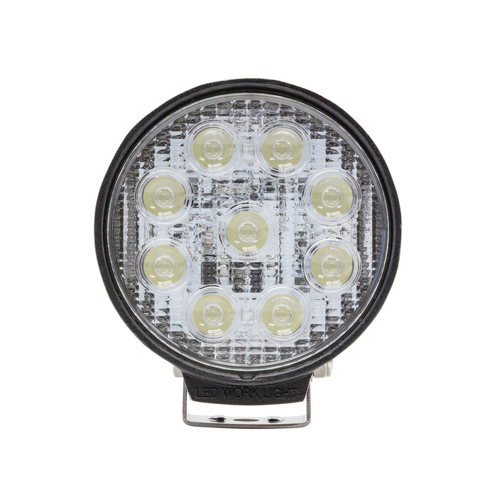Westin 09-12014B HD LED Work Utility Light; 4.7 in.; Round; Flood; - Truck Part Superstore