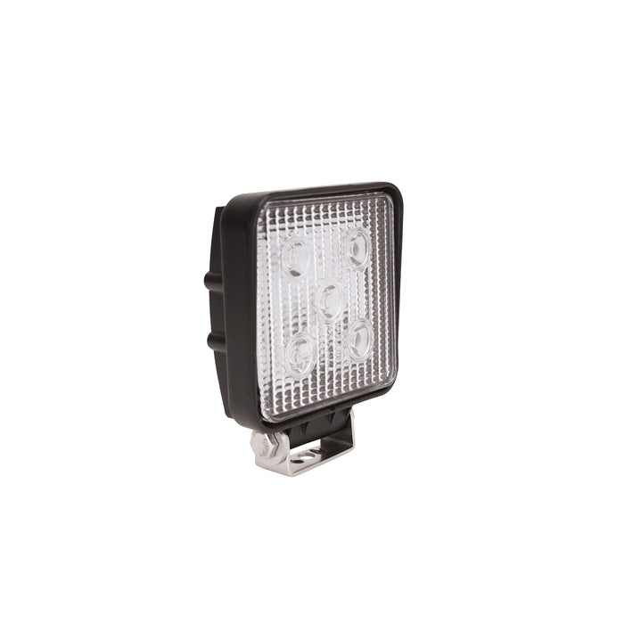 Westin 09-12210A LED Work Light; 4.3 x 5.0 in.; Square; Spot; Incl. Light/Mounting Hardware; - Truck Part Superstore