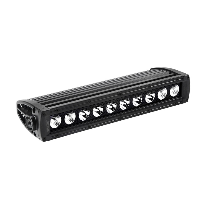 Westin 09-12211-10C B-FORCE LED Single Row Light Bar; 10 in. Combo w/5W Cree; Black; - Truck Part Superstore
