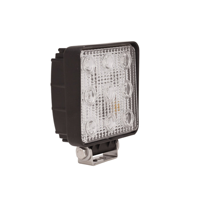 Westin 09-12211A LED Work Light; 4.6 x 5.3 in.; Square; Spot; Incl. Light/Mounting Hardware; - Truck Part Superstore