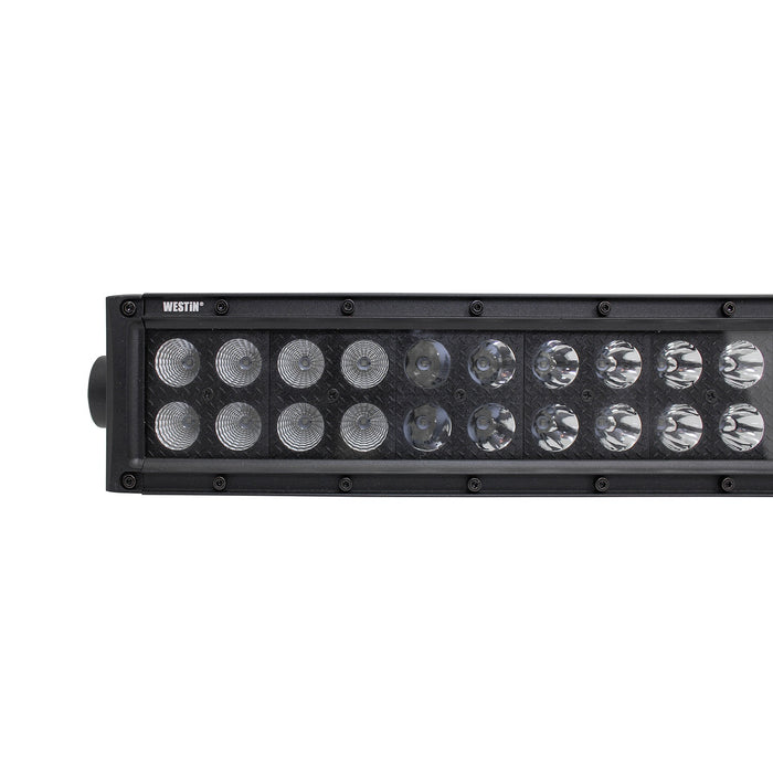 Westin 09-12212-60C B-FORCE Double Row LED Light Bar; 30 in. Combo w/3W Cree; Black; - Truck Part Superstore
