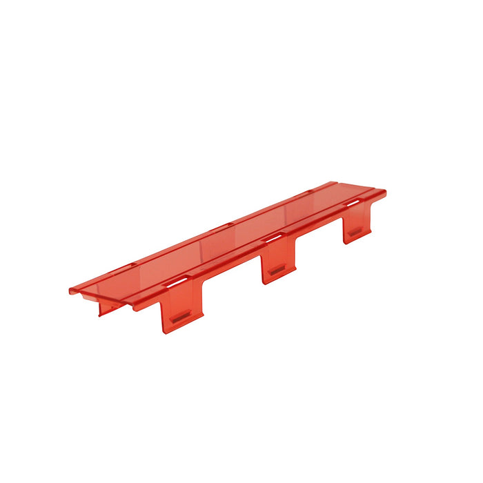 Westin 09-12231-R Single Row LED Light Bar Cover; Red; Single Row; 10 in.; - Truck Part Superstore