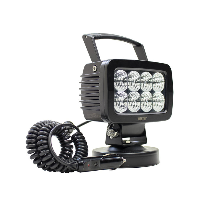 Westin 09-12238B Swivel LED Utility Light; 5.7 x 3.7 in.; Flood; - Truck Part Superstore