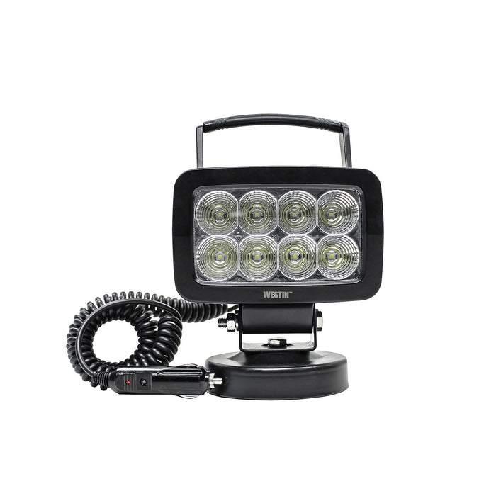 Westin 09-12238B Swivel LED Utility Light; 5.7 x 3.7 in.; Flood; - Truck Part Superstore