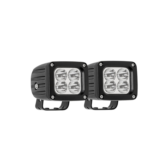 Westin 09-12252B-PR Quadrant LED Auxiliary Light - Truck Part Superstore
