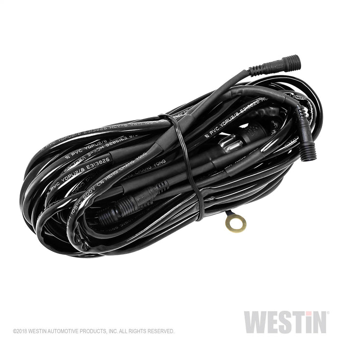 Westin 09-80015 LED Rock Light Kit; Incl. 4 Lights; 14 ft. 9 in. Wiring Harness; Switch; - Truck Part Superstore
