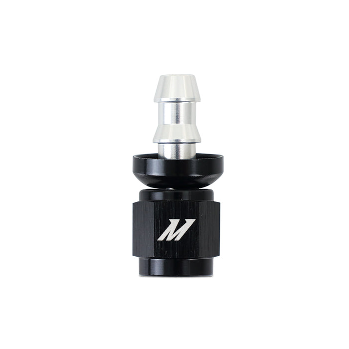 Mishimoto MMFT-PL-4S Mishimoto Push-Lock Fitting, -4AN, Straight - Truck Part Superstore