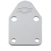 Proform 141-210 Fuel Pump Block-Off Plate; Chrome with Bowtie Logo; Fits SB Chevy V8 Engines - Truck Part Superstore
