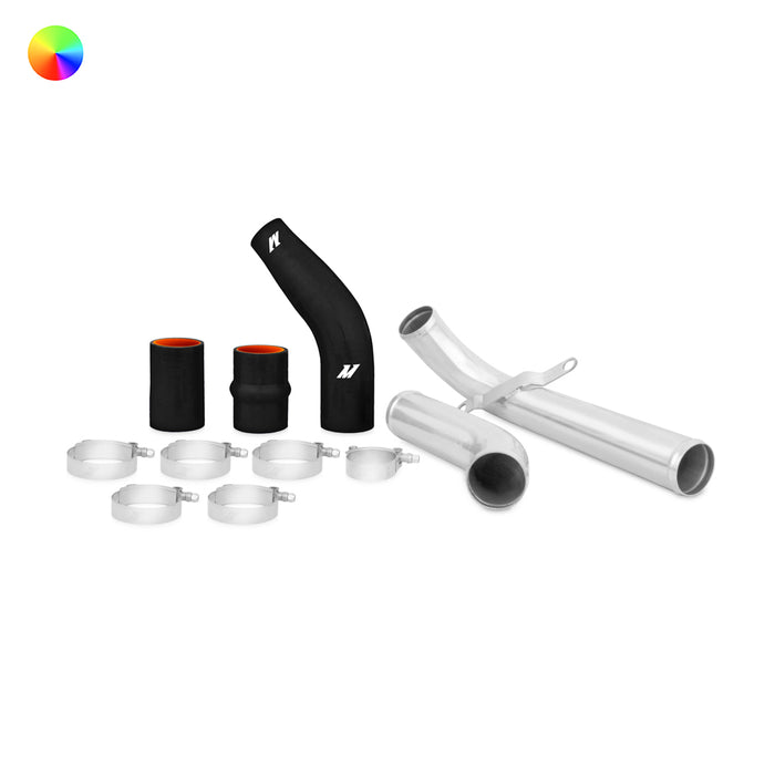 Mishimoto MMICP-EVO-10UN Mitsubishi Lancer Evolution X Upper Intercooler Pipe Kit, Custom Color, 2008+ - Truck Part Superstore