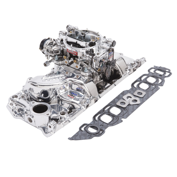 Edelbrock 20614 Engine Intake Manifold / Carburetor Kit - Truck Part Superstore