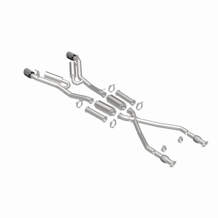 MagnaFlow Exhaust Products 19593 xMOD Series Carbon Fiber Tips Cat-Back System - Truck Part Superstore