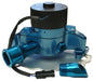 ProForm 68220B Electric Engine Water Pump Aluminum Blue Powder Coat Fits SB Ford Engines Proform - Truck Part Superstore