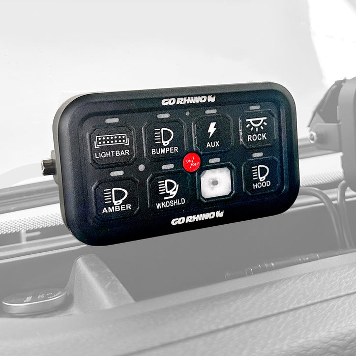 Go Rhino 758CHSCW 8-Channel Light Switch Controller - Truck Part Superstore