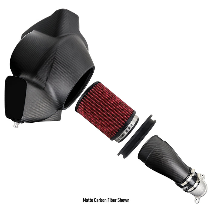 Mishimoto MMAI-G80-21CFM Carbon Fiber Performance Air Intake, fits BMW G8X M3/M4 2021+, Matte - Truck Part Superstore