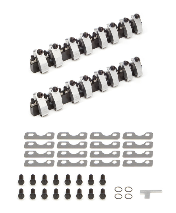 T AND D MACHINE 7322-1.7/1.7 SBF Shaft Rocker Kit w/TFS3 High Port Heads