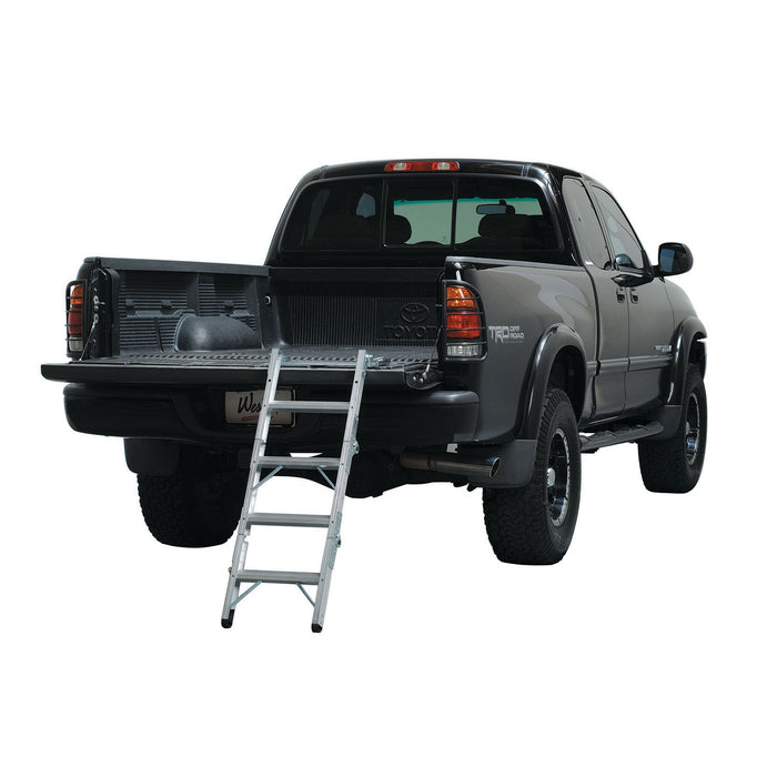 Westin 10-3000 Truck-Pal Tailgate Ladder; Aluminum; Use w/Tailgate Height Up To 38 in.; - Truck Part Superstore