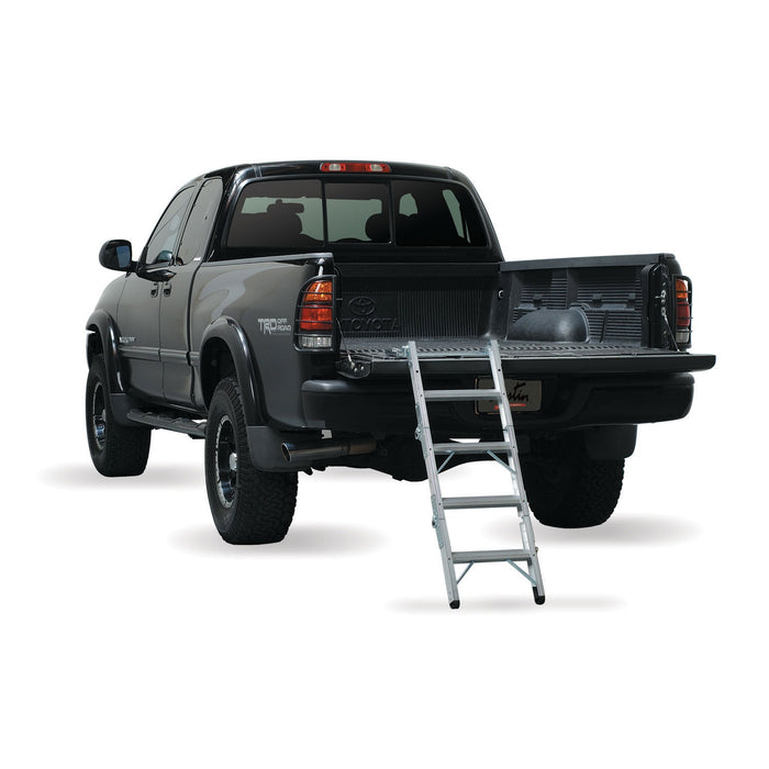 Westin 10-3000 Truck-Pal Tailgate Ladder; Aluminum; Use w/Tailgate Height Up To 38 in.; - Truck Part Superstore