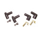Taylor Cable 10005 Motorcycle Boot And Terminal Kit; 90 deg. HEI; 90 deg. Socket Coil; Black; - Truck Part Superstore