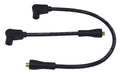 Taylor Cable 10030 8mm Spiro-Pro Motorcycle Ignition Wire Set; Custom Fit; Black; 90 deg. Boots; - Truck Part Superstore