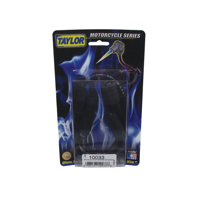 Taylor Cable 10033 8mm Spiro-Pro Motorcycle Ignition Wire Set - Truck Part Superstore