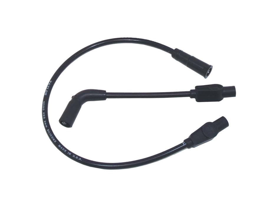 Taylor Cable 10033 8mm Spiro-Pro Motorcycle Ignition Wire Set - Truck Part Superstore
