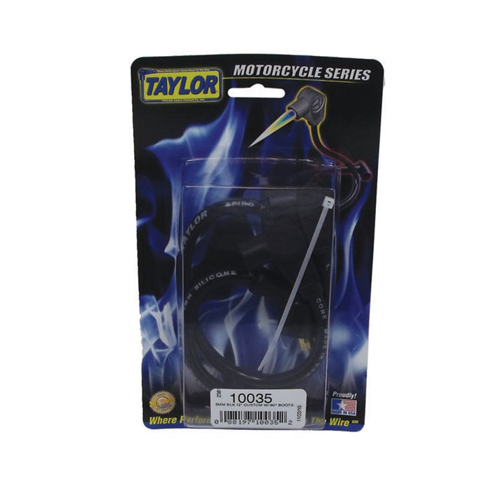 Taylor Cable 10035 8mm Spiro-Pro Motorcycle Ignition Wire Set - Truck Part Superstore